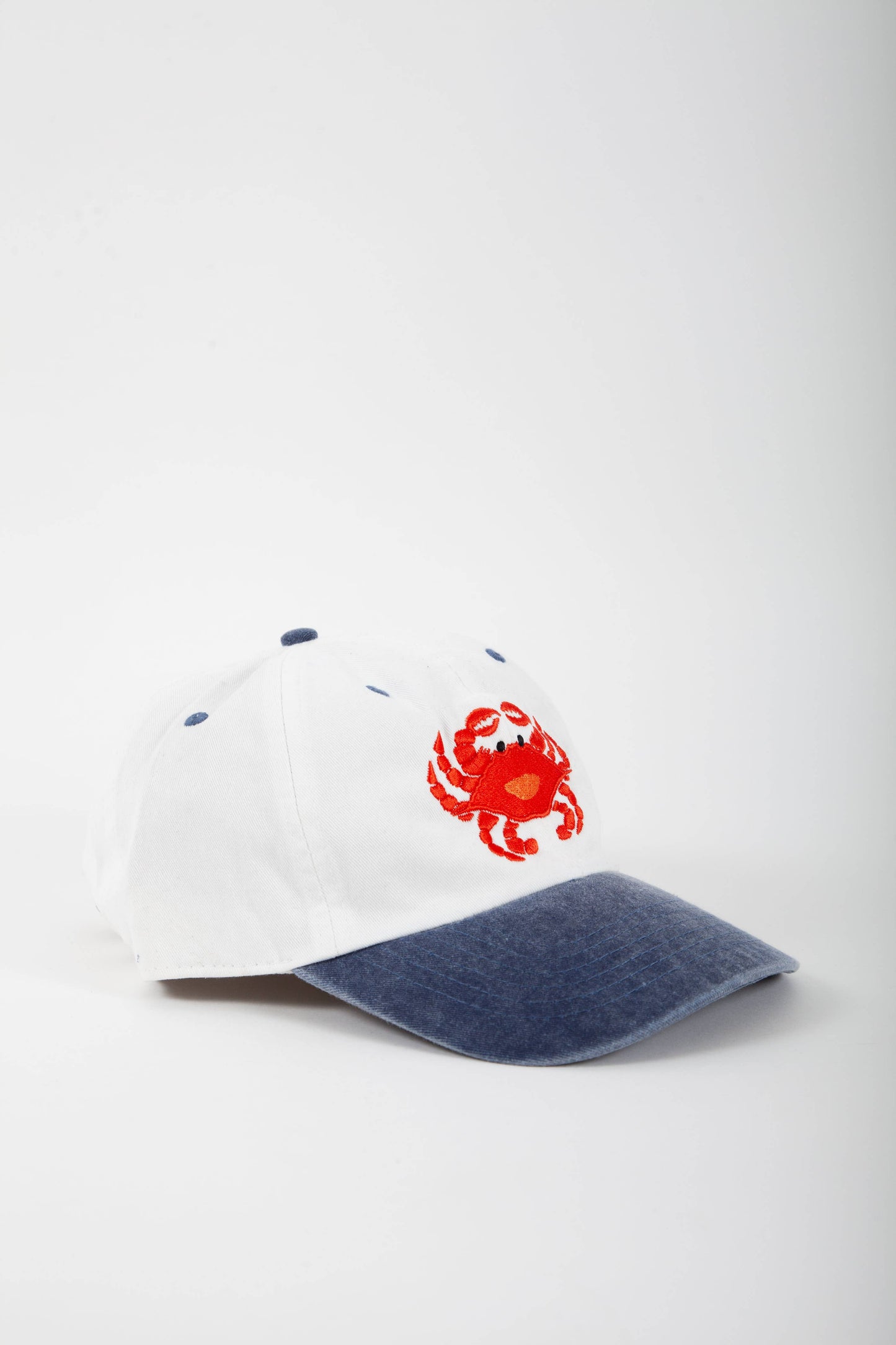 Crab Cap - Two Tone Blue