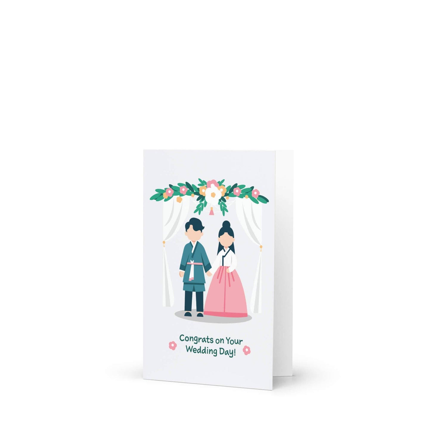 Korean Hanbok Wedding Card