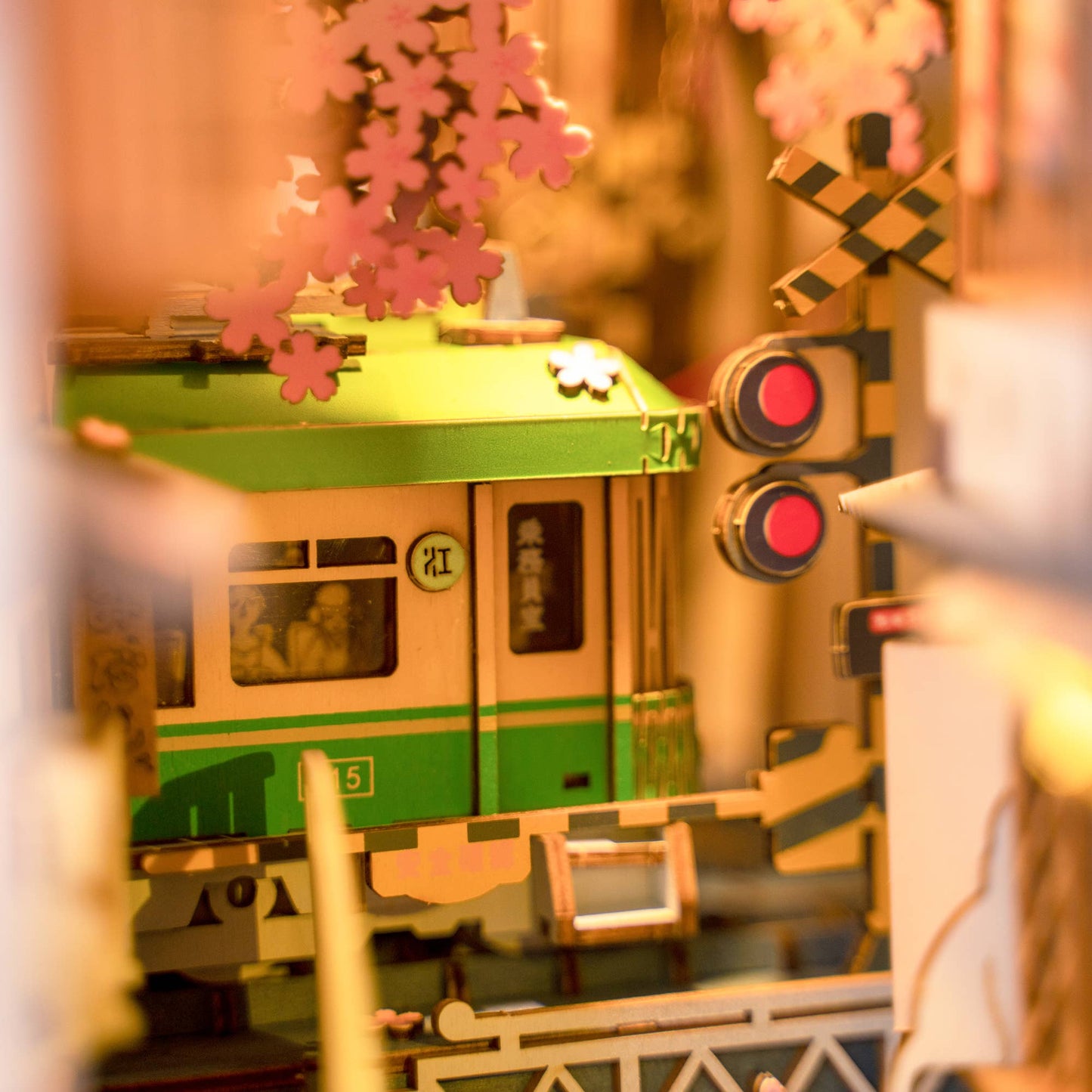 Sakura Tram DIY Book Nook Kit