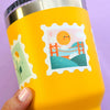 Golden Gate Bridge Stamp Sticker