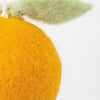 Orange Felt Ornament
