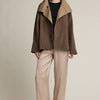 Reversible Plaid Button Jacket