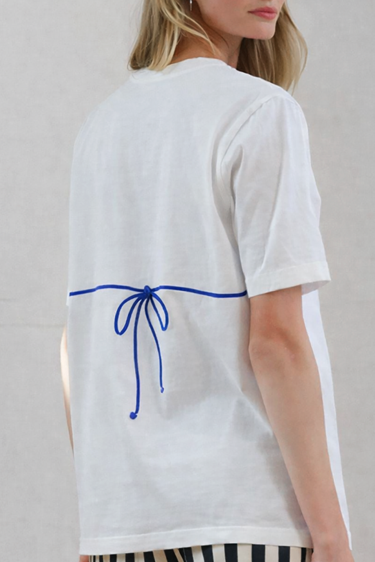 Caviar Print Bikini Graphic Tee