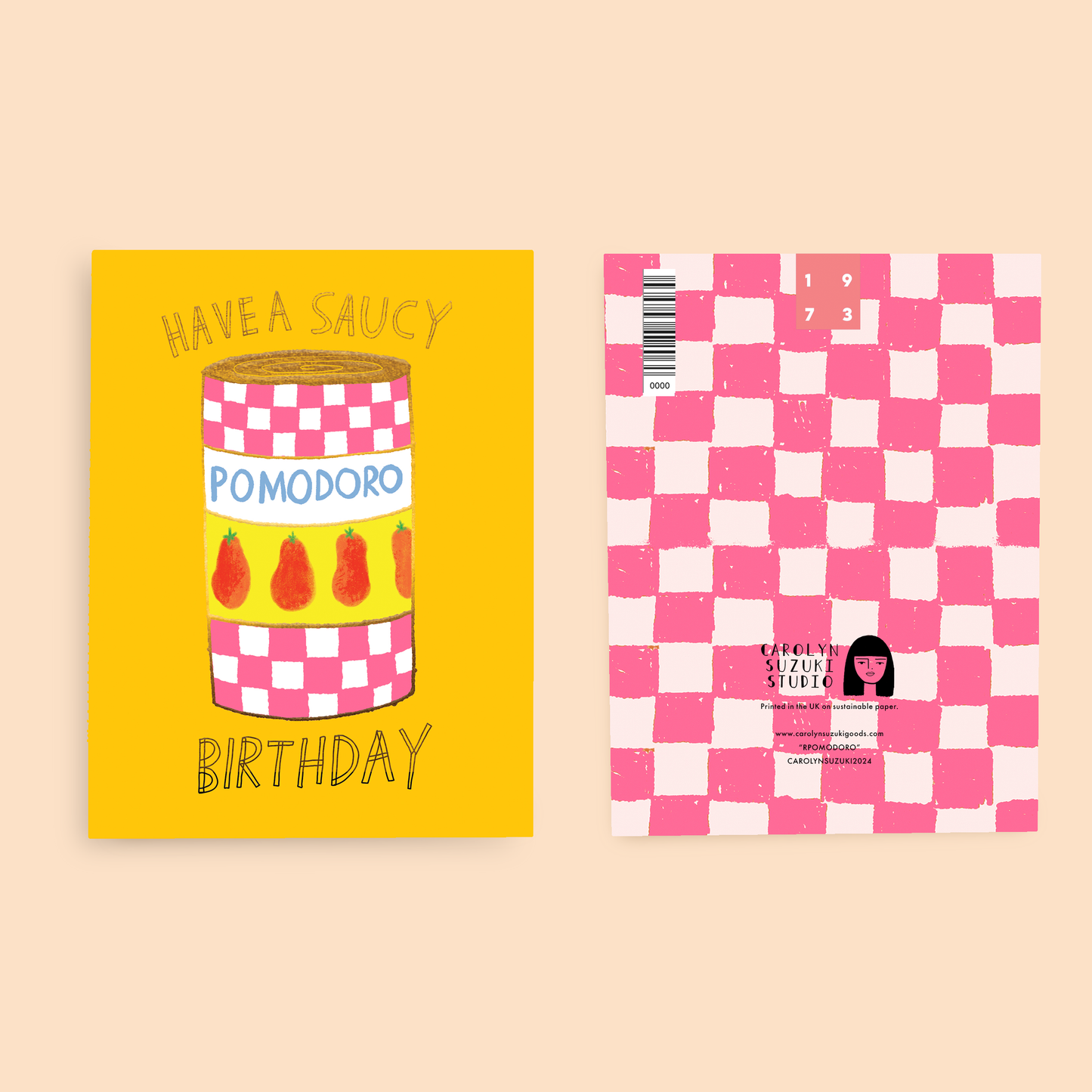 POMODORO - Birthday Card
