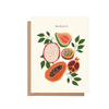 Mahalo Fruit Thank You Card