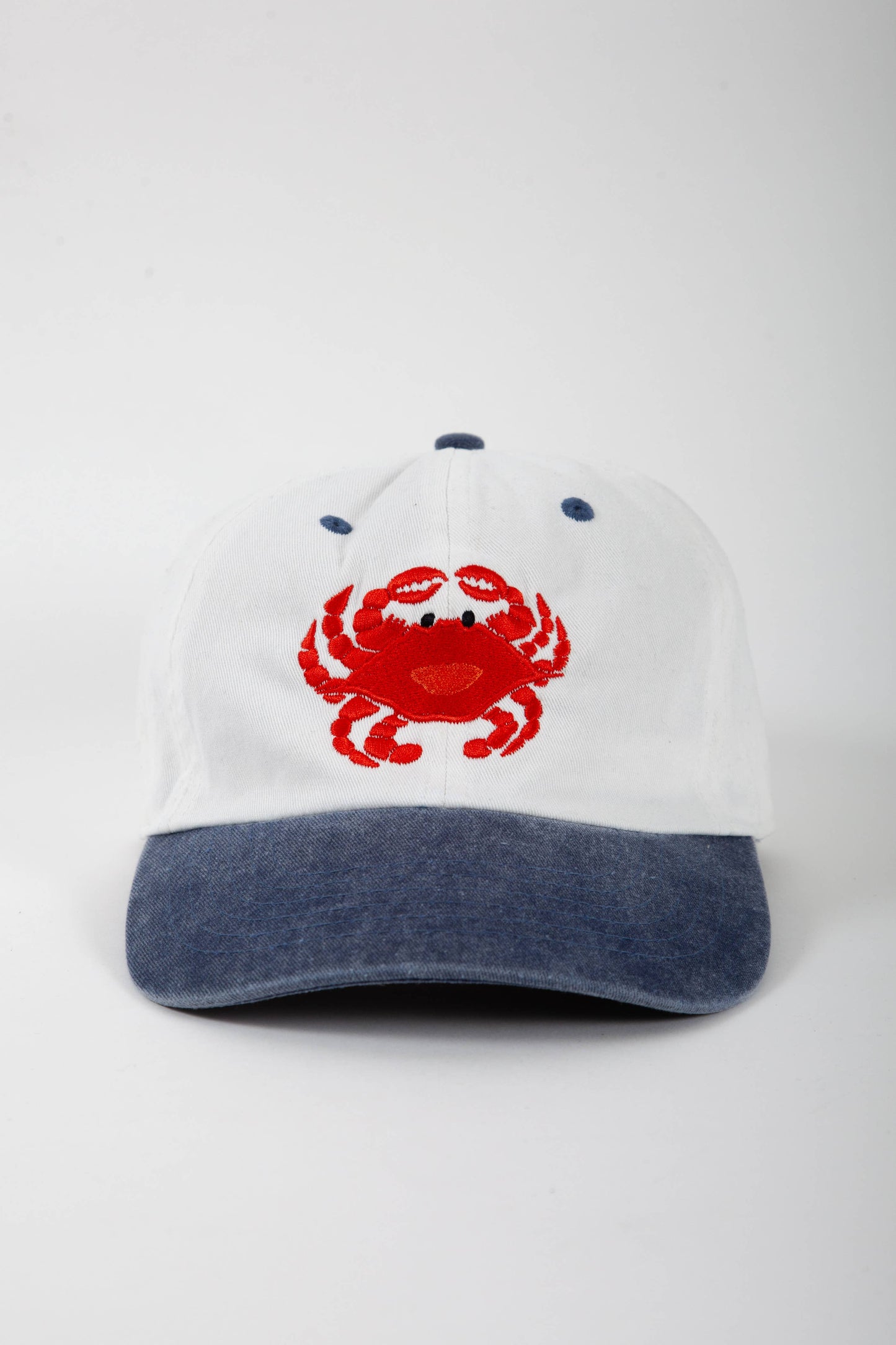 Crab Cap - Two Tone Blue