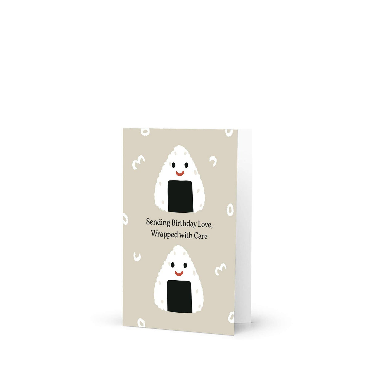 Onigiri Cute Birthday Card