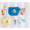 Embroidered Boat Pouch