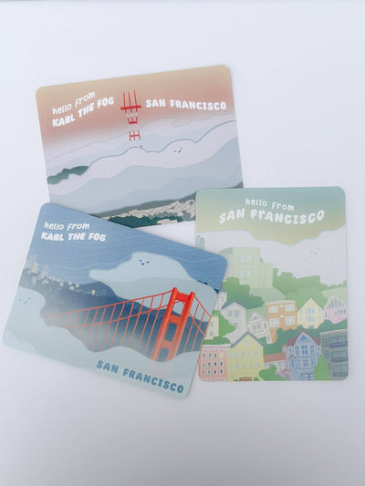 Karl the Fog Postcard Set