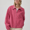 Color Dyed Zip-Up Jacket