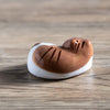 Cat Chopsticks Rest Brown
