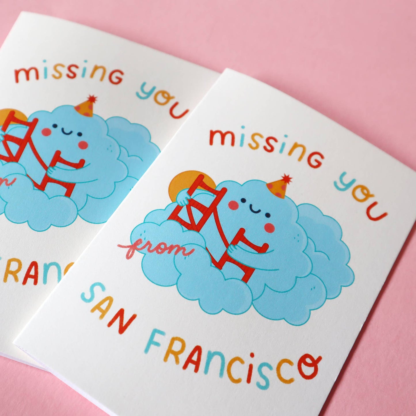 Missing You from San Francisco Greeting Card