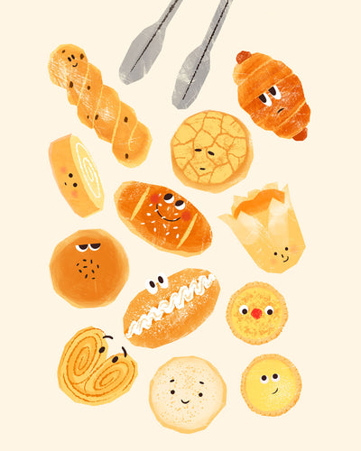 Cute Bakery Print