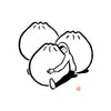 Dumpling Hug Print
