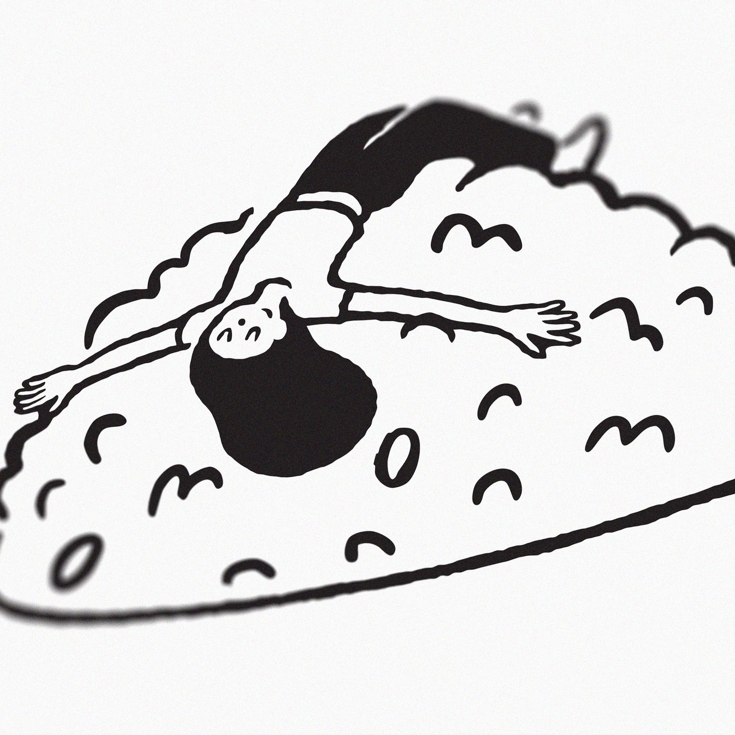 Rice Chill Print