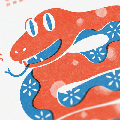 Year of the Snake Print & Calendar
