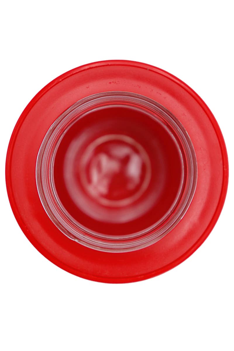 Strawberry Cased Portable Glass Tumbler