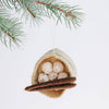 Dumplings Felt Ornament