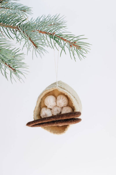 Dumplings Felt Ornament