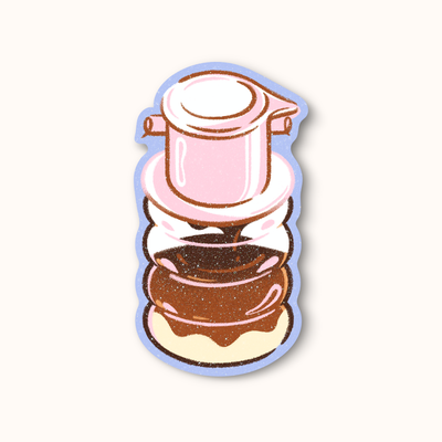 Vietnamese Coffee Sticker