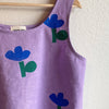 Lilac Linen Top