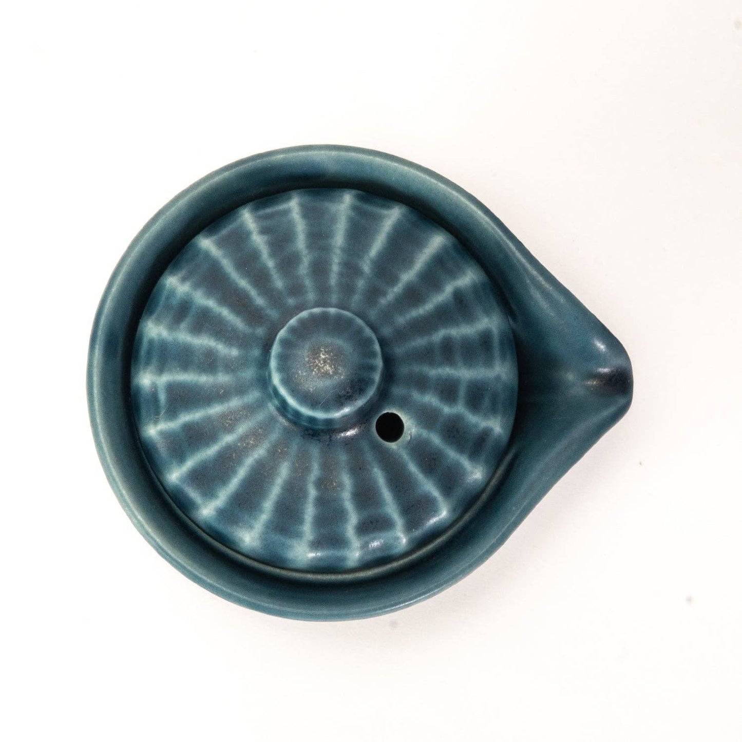 Minoware Soy Sauce Dispenser with Lid, Blue