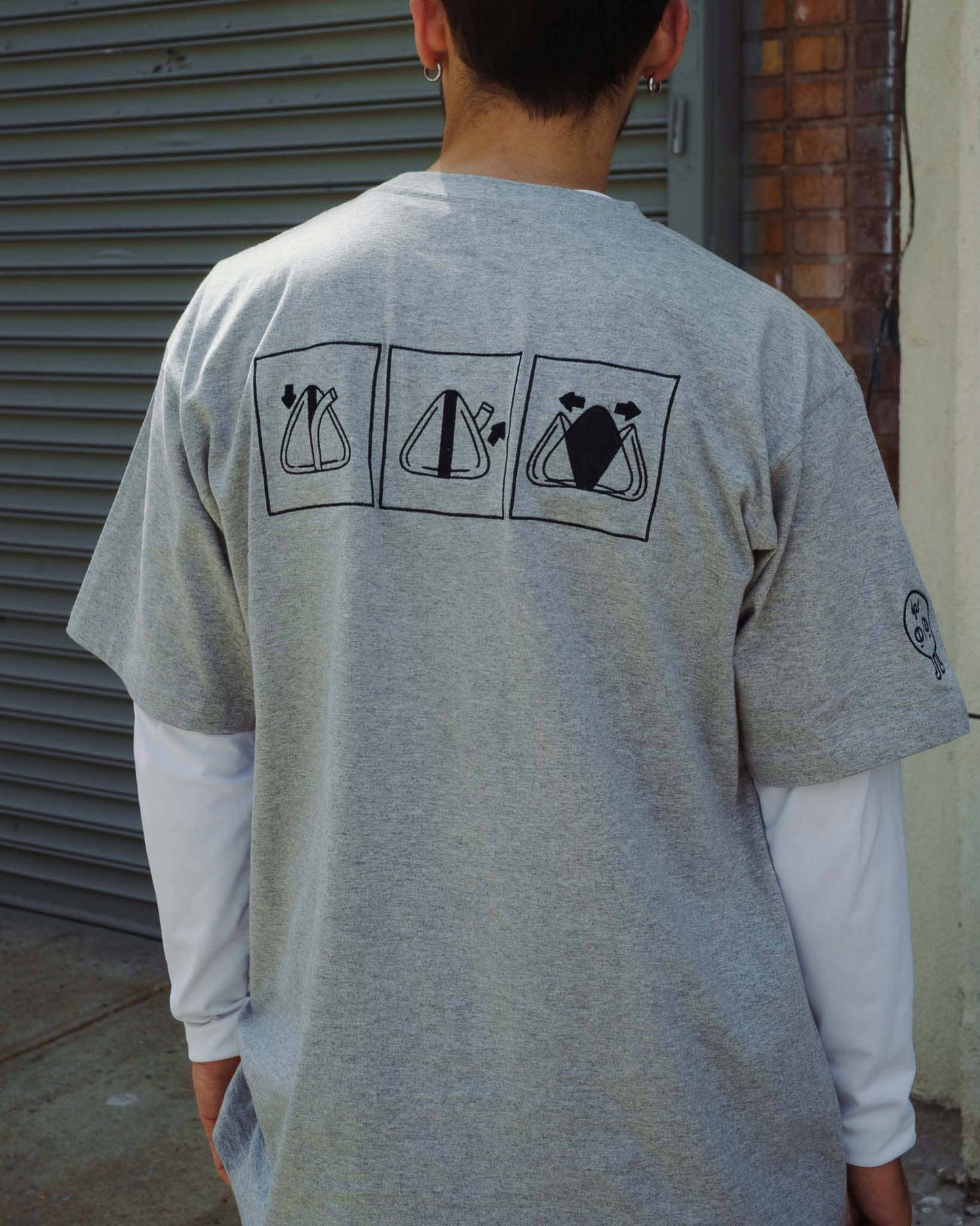ONIGIRI: Embroidered T-shirt