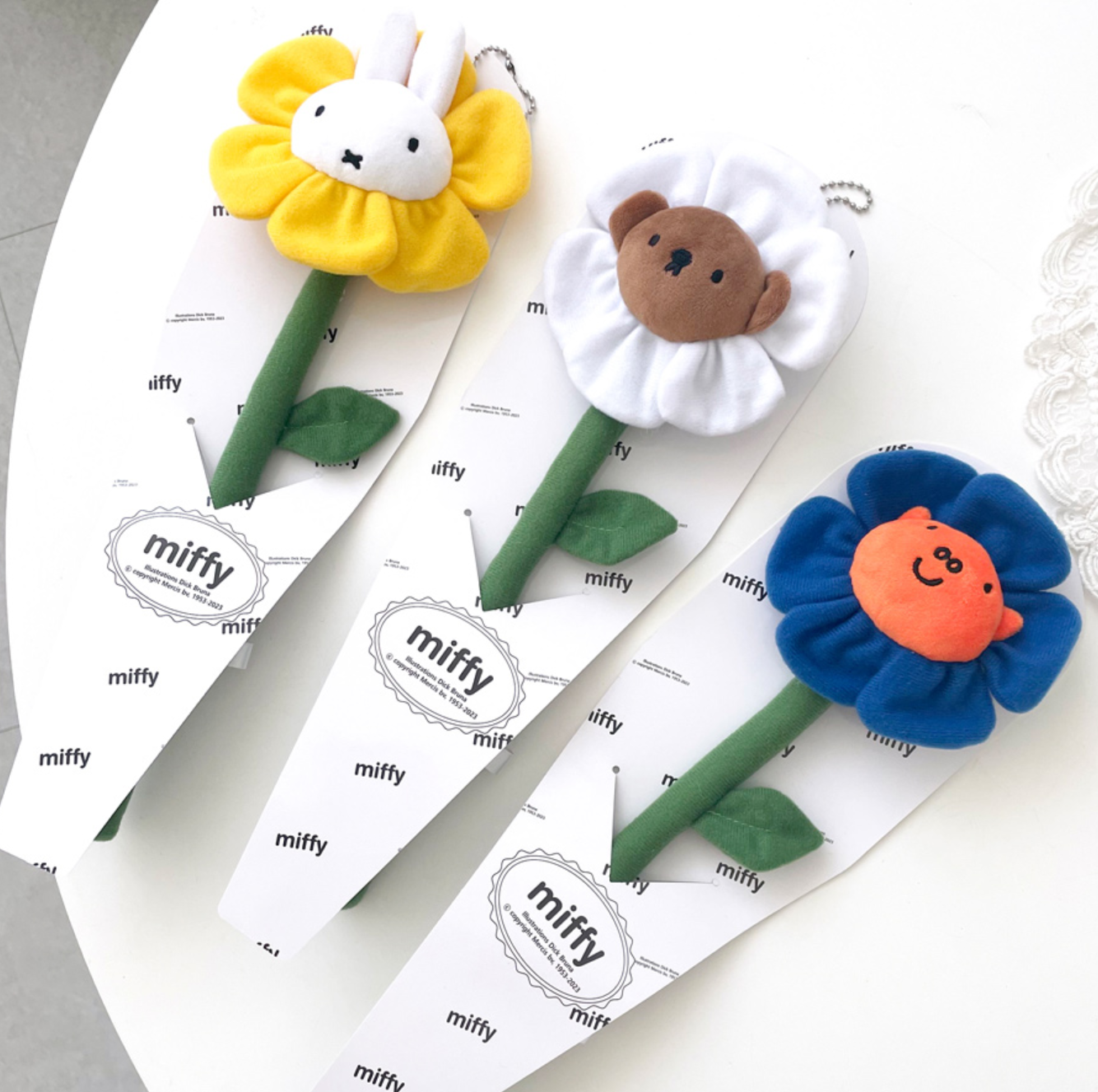 Miffy Fabric Flower