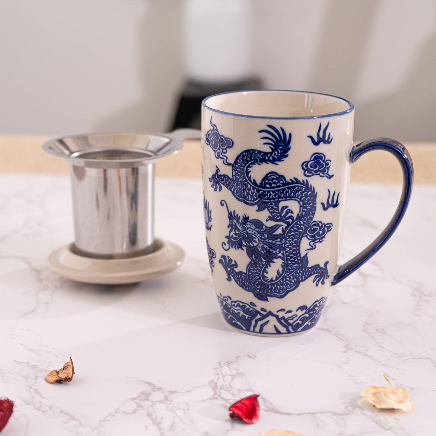 Ryu Dragon Design Tea Mug