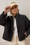 Lightweight Mesh-Lined Windbreaker Jacket