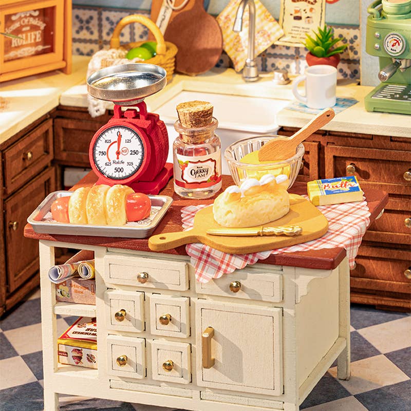 Baking Kitchen DIY Miniature House Kit