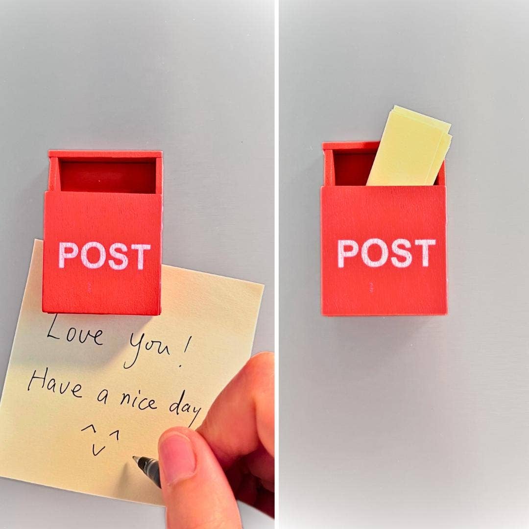 Retro Mailbox Magnet