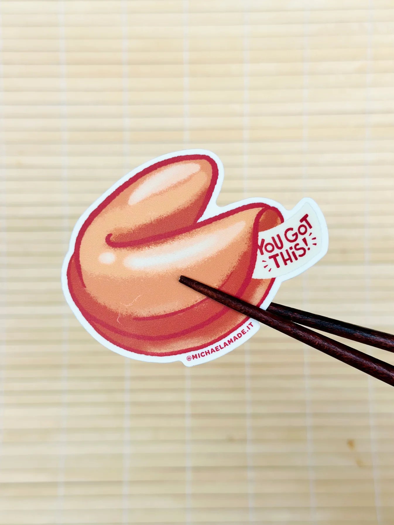 Fortune Cookie Sticker