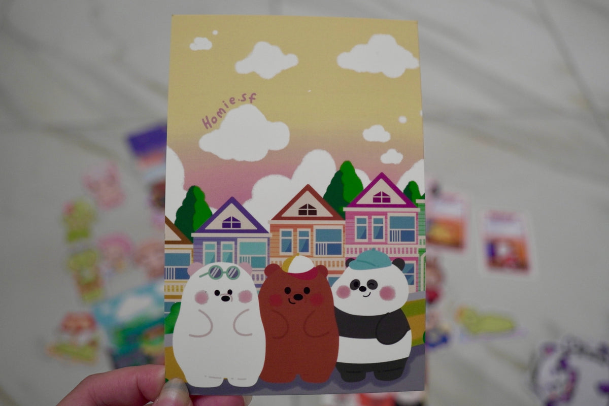 We Bare Bears Smol Print
