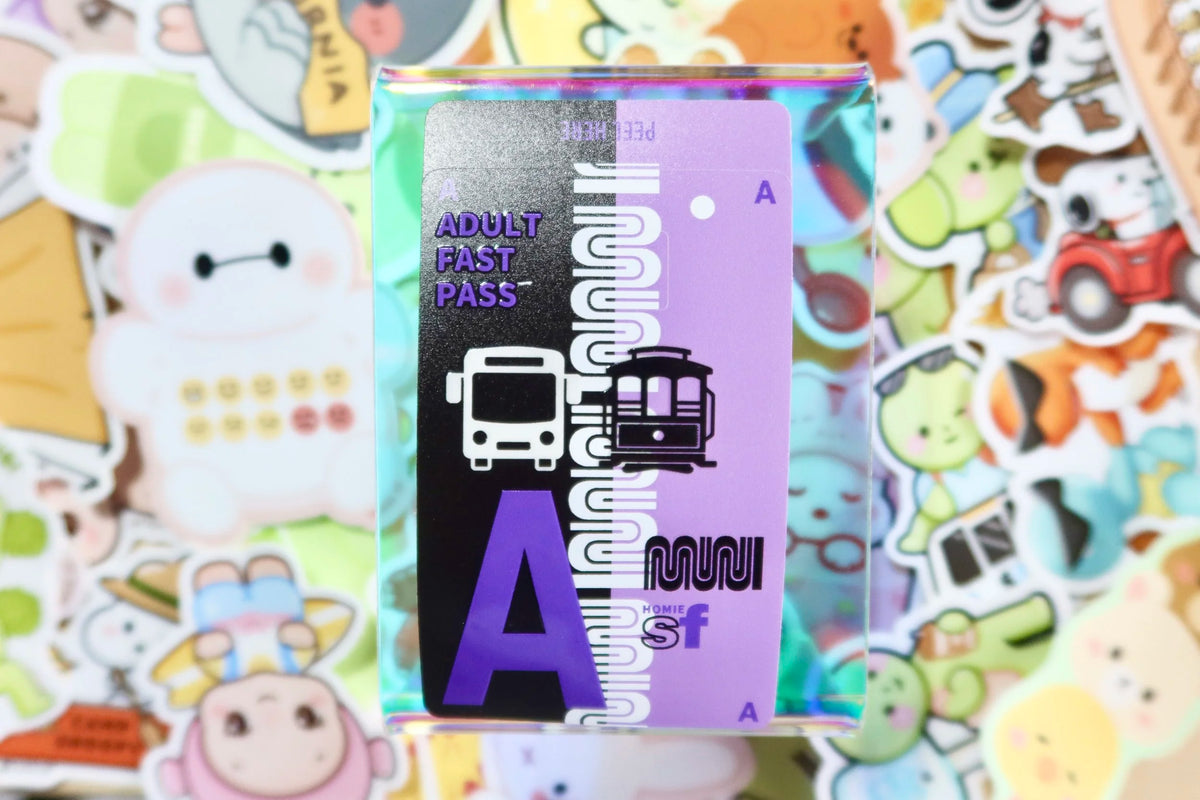 MUNI Pass Credit Card Decal