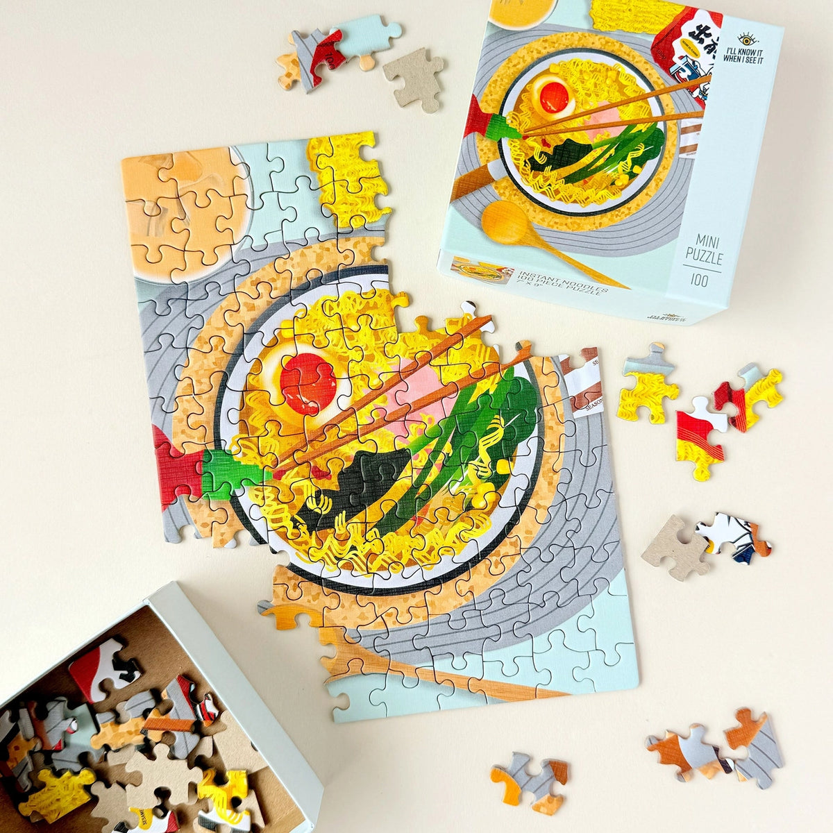 Instant Noodles Mini Jigsaw Puzzle
