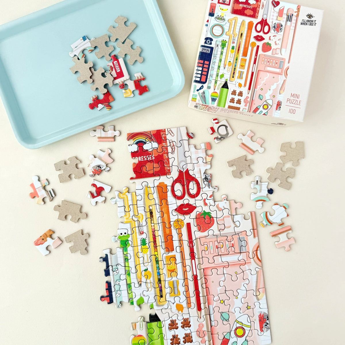 Stationery Mini Jigsaw Puzzle