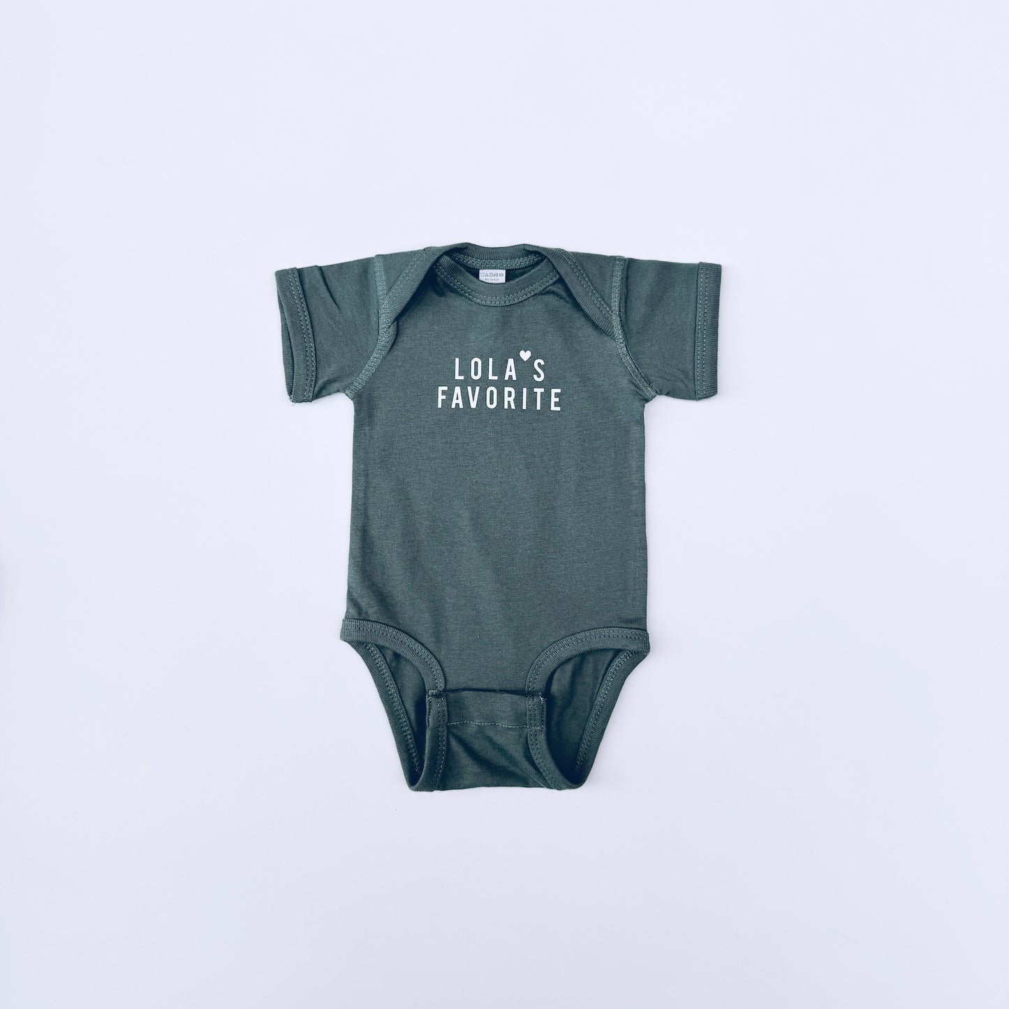 "Lola's Favorite" Baby Onesies