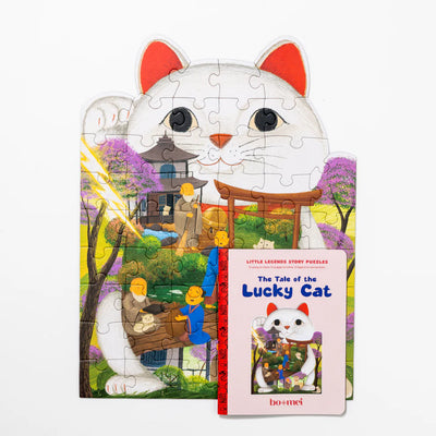The Tale of the Lucky Cat Story Puzzle