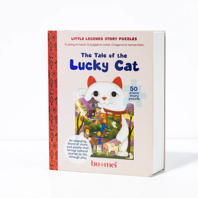 The Tale of the Lucky Cat Story Puzzle
