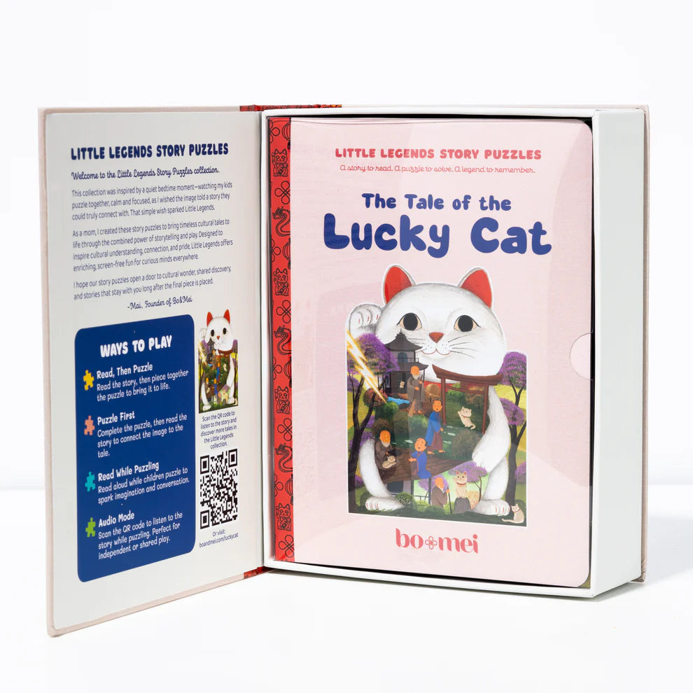 The Tale of the Lucky Cat Story Puzzle
