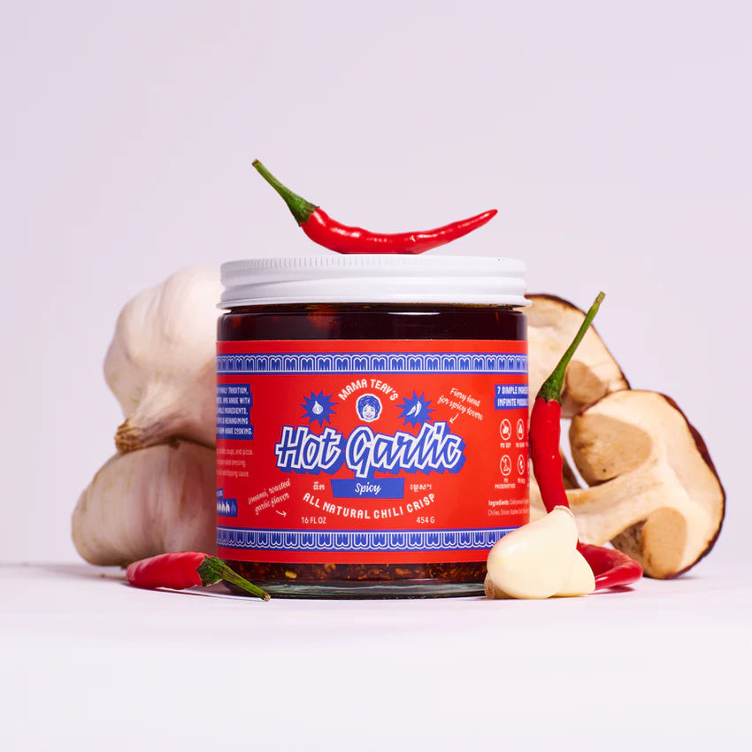 Hot Garlic Chili Crisp - Spicy