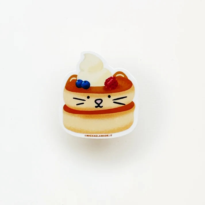 Japanese Pancake Cat Sticker