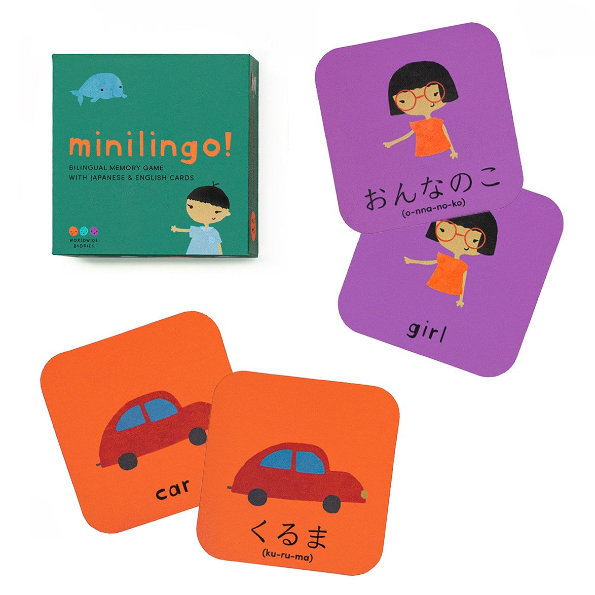 Minilingo Japanese Flashcards