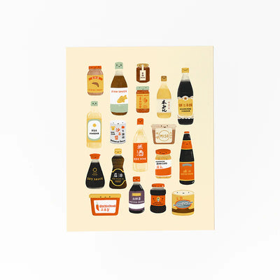 Asian Seasonings Print