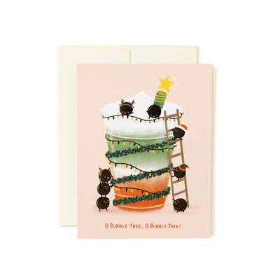O Bubble Tree Card