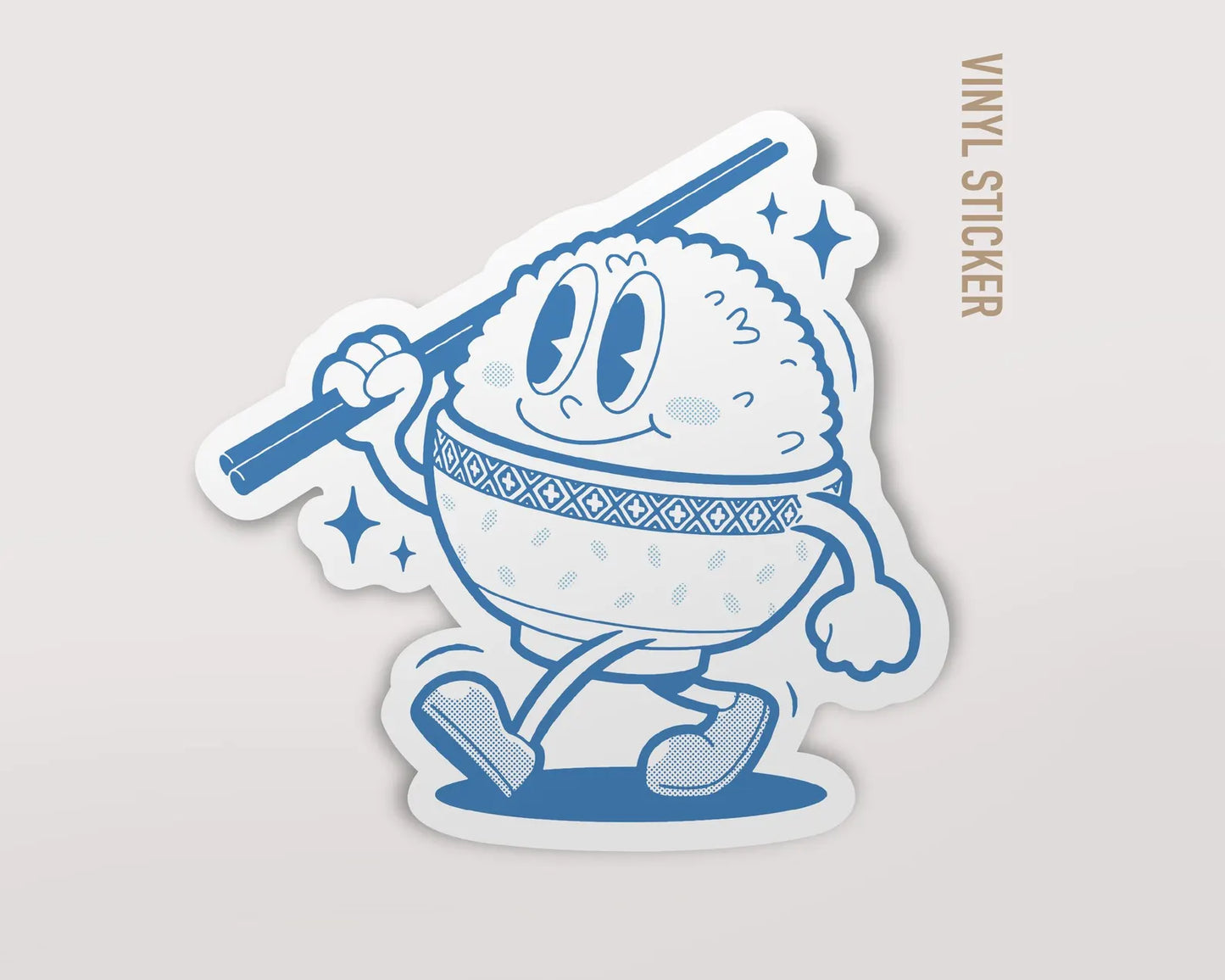 Rice Boi Vinyl Sticker