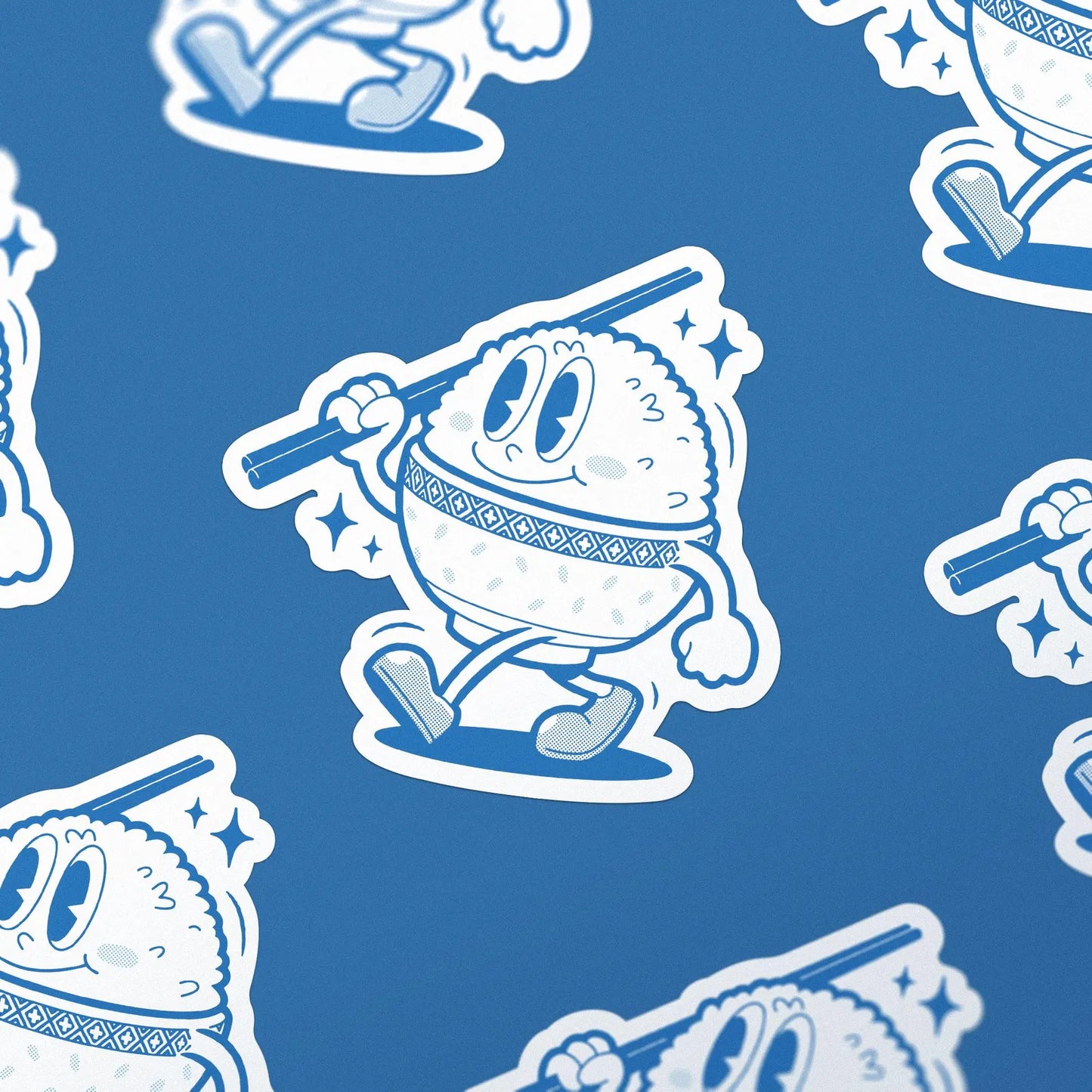 Rice Boi Vinyl Sticker