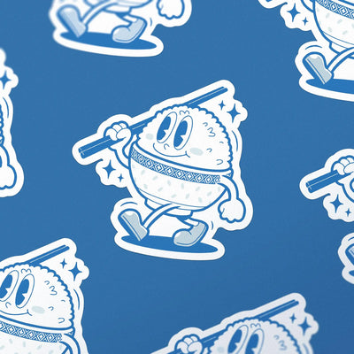 Rice Boi Vinyl Sticker