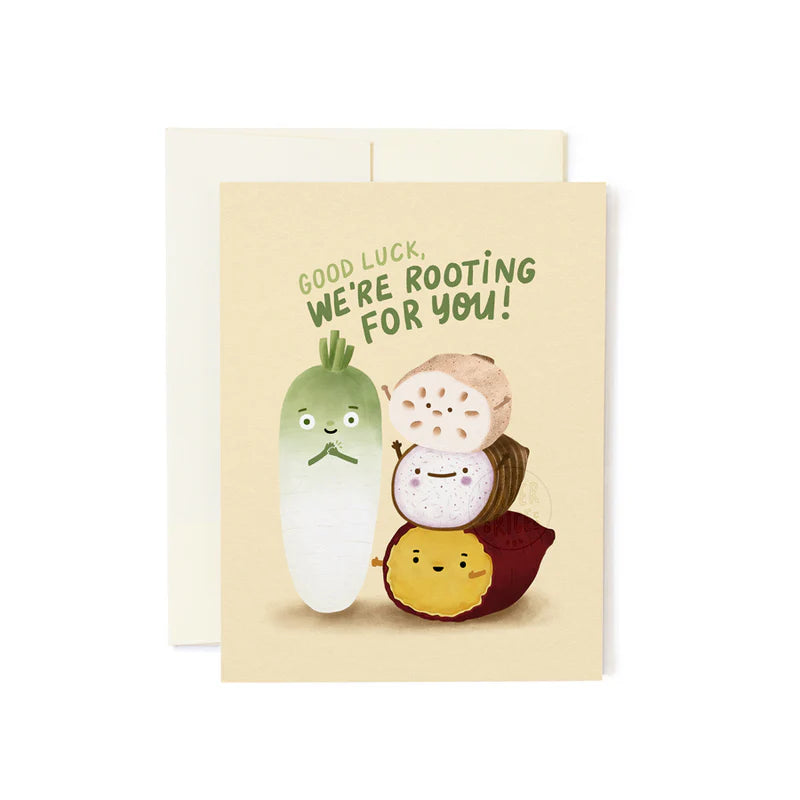 We're Rooting for You Card